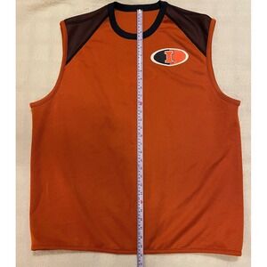 Starter Fighting Illini Men's XL Mesh Reversible Sleeveless Shirt NCAA Big Ten‎